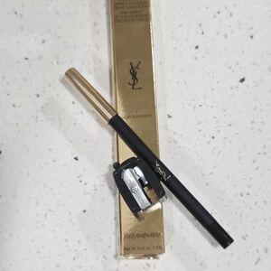 YSL Black  Eyeliner with Sharpener